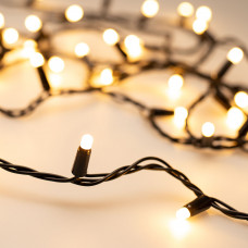 Светодиодная гирлянда ARD-STRING-CLASSIC-1000-BLACK-100LED-MILK PULSE Warm (230V, 7W) Arlight 031650