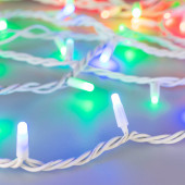 Светодиодная гирлянда ARD-STRING-PRO-10000-WHITE-100LED-MILK-LIVE RGB-DMX (24V, 10W) (ARDCL, Закрытый)