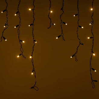 Светодиодная гирлянда ARD-EDGE-CLASSIC-2400x600-BLACK-88LED-FLASH Warm/Warm (230V, 6W) Arlight 031192