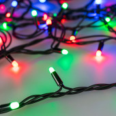 Светодиодная гирлянда ARD-STRING-PRO-10000-BLACK-100LED-MILK-LIVE RGB-DMX (24V, 10W) (ARDCL, Закрытый)