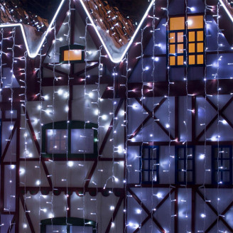 Гирлянда Eurosvet занавес 2*3м IP65 200-101 белый Eurosvet 200-101 белый