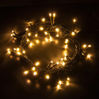 Гирлянда Eurosvet нить 5м IP20 400-001 теплый белый Eurosvet 400-001 теплый белый