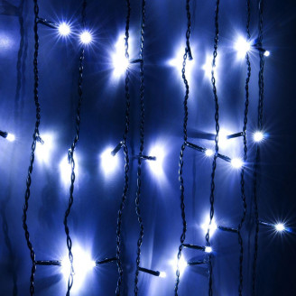 Светодиодная гирлянда Eurosvet занавес 230V 200-003 белый Eurosvet 200-003 белый