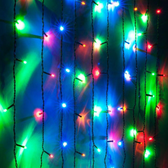Светодиодная гирлянда Eurosvet занавес 230V 200-003 мульти Eurosvet 200-003 мульти