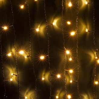 Светодиодная гирлянда Eurosvet занавес 230V 200-003 теплый белый Eurosvet 200-003 теплый белый