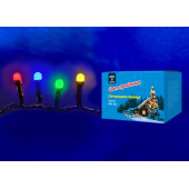 Светодиодная гирлянда Uniel Жемчужины 220V разноцветный ULD-S0800-100/DGA Multi IP20 Pearls UL-00005473