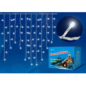 Уличная светодиодная гирлянда Uniel бахрома 220V теплый белый ULD-B3010-200/SWK Warm White IP67 UL-00003679