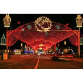 Светодиодная гирлянда Uniel занавес 220V красный ULD-C2030-240/DTA RED IP20 06741