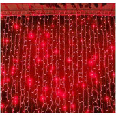 Светодиодная гирлянда Uniel занавес 220V красный ULD-C2030-240/TWK RED IP67 UL-00001357