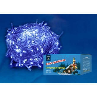 Светодиодная гирлянда Uniel 220V синий ULD-S0500-050/DTA Blue IP20 UL-00005253 UNIEL ULD-S0500-050/DTA Blue IP20