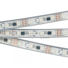 Светодиодная лента SPI-5000P-AM 12V RGB (5060, 300 LED x3,1804) Arlight 021230