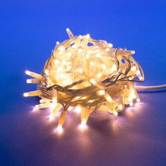 Уличная светодиодная гирлянда Uniel 220V теплый белый ULD-S1000-120/TBK Warm White IP67 UL-00003941 UNIEL ULD-S1000-120/TBK Warm White IP67