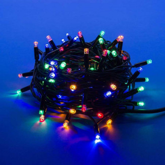 Уличная светодиодная гирлянда Uniel 220V разноцветный ULD-S1000-120/TBK Multi IP67 UL-00003943 UNIEL ULD-S1000-120/TBK Multi IP67