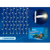 Уличная светодиодная гирлянда Uniel занавес 220V теплый белый ULD-C3030-400/TWK Warm White IP67 UL-00005271