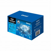 Уличная светодиодная гирлянда Uniel 220V белый ULD-S1000-120/SWK White IP67 UL-00007204