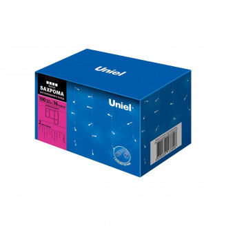 Уличная светодиодная гирлянда Uniel бахрома 220V белый ULD-B2007-100/TTK White IP44 UL-00007209 UNIEL ULD-B2007-100/TTK White IP44