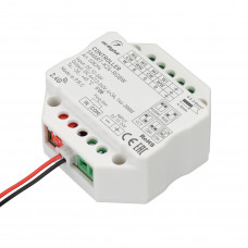 Контроллер SMART-K26-RGBW (12-24V, 4x3A, 2.4G) (ARL, IP20 Пластик, 5 лет) Arlight 028294