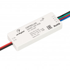 Контроллер SMART-UNI-RGB (12-24V, 3x2A, 2.4G) (ARL, IP20 Пластик, 5 лет) Arlight 031609