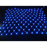 Гирлянда Сетка уличная, 300 LED, 2х1,5 м., синий