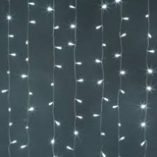 Световой занавес, 625 LED, 2.5х1.5 м., ул., белый Jazzway OLDCL625-TW-E