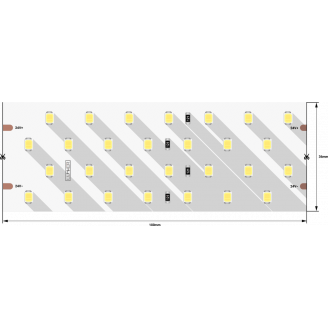 Светодиодная лента 26Вт 24В DesignLed 000533