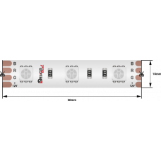 Светодиодная лента 14.4Вт 12В IP65 RGB DesignLed 001489