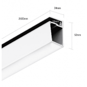 Профиль алюминиевый DesignLed PS-3452