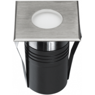 Светильник светодиодный DL-2055S1-4-RGBWW-24, серия , Серебро + черный, 4Вт, IP67, RGB + теплый белый (RGB + 3000К) DesignLed 007656