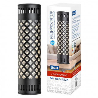Ультрафиолетовый бактерицидный рециркулятор Uniel UDG-V100A UVCB/4000K D01 Black UL-00007821 UNIEL UDG-V100A UVCB/4000K D01 Black