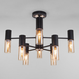 Подвесная люстра Eurosvet Tesoro 70125/8 черный Eurosvet 70125/8 черный