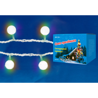 Гирлянда светодиодная Радуга ULD-S0280-025-DTA RGB IP20 RAINBOW UNIEL 09580