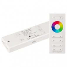 Контроллер SR-2839W White (12-24 В,240-480 Вт,RGBW,ПДУ сенсор)) Arlight 021096