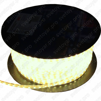 Светодиодная лента (Б) MVS-3528/60-IP68-220V- WW -1m (теплый белый)  Jazzway 1002563 