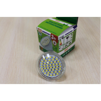 Светодиодная лампа PLED-ECO-JCDR 3W 4000K 150Lm GU5.3 220V (стекло) Jazzway Jazzway 1008923