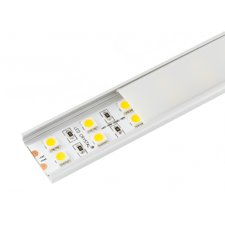 Алюминиевый профиль 24*6мм, L=2м в компл. с матовым экраном и аксессуарами (LR42-M) Led-Crystal LR42-M