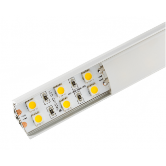 Алюминиевый угловой профиль 17 х 21 х 2000 мм LR52 Led-Crystal LR52