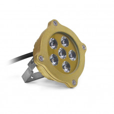Накладной светодиодный светильник SLW-07 DC12V  6W IP68 (Жёлтый) 45' MAYSUN 3111