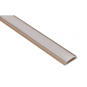 Накладной алюминиевый профиль, Золото анодированный 2000х15,2х6мм