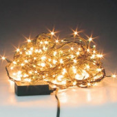 Гирлянда ламповая OTW200E-M-M Электрогирлянда наружная 200мкр ламп, 10м, прозр