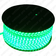 Светодиодная лента MVS SMD 3528 60 LED IP68 220V green, зеленый свет Jazzway 1002532