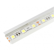 Алюминиевый профиль 22*6*2000 мм, серебро Led-Crystal LR37-T