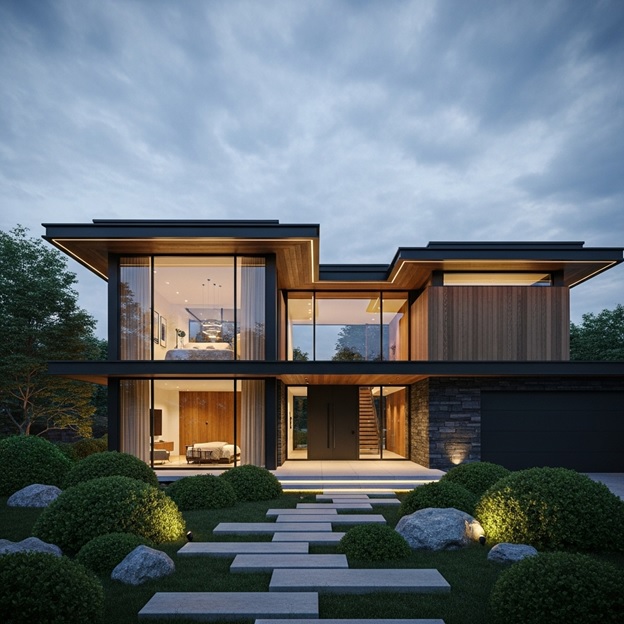 Наружные светильники для освещения фасадов: виды и преимущества