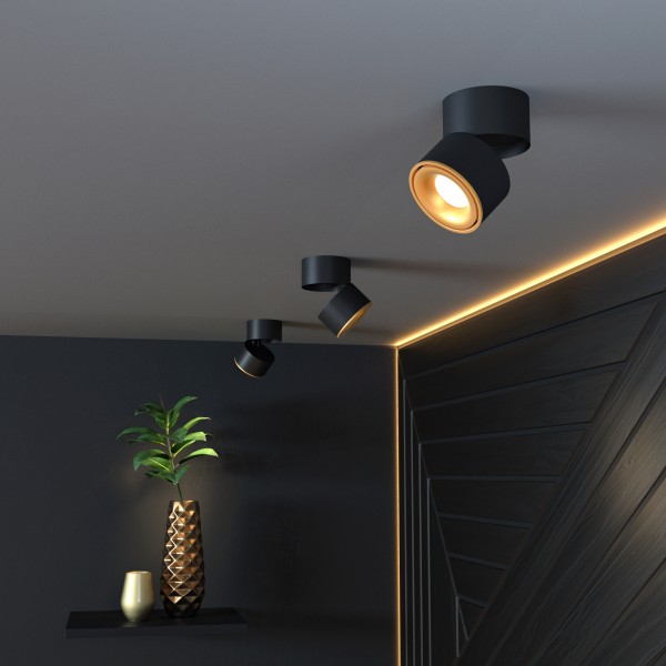 Поворотные споты: как создать гибкую систему освещения