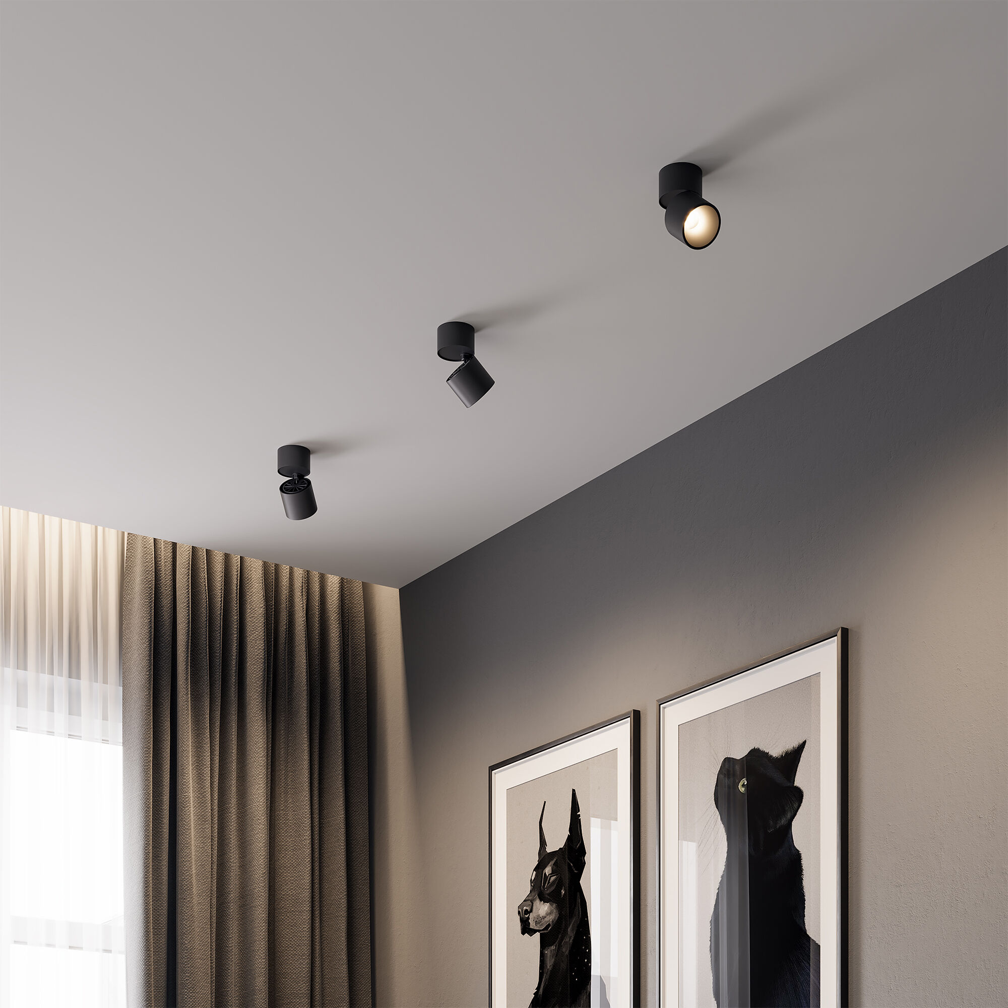 Поворотные споты: как создать гибкую систему освещения