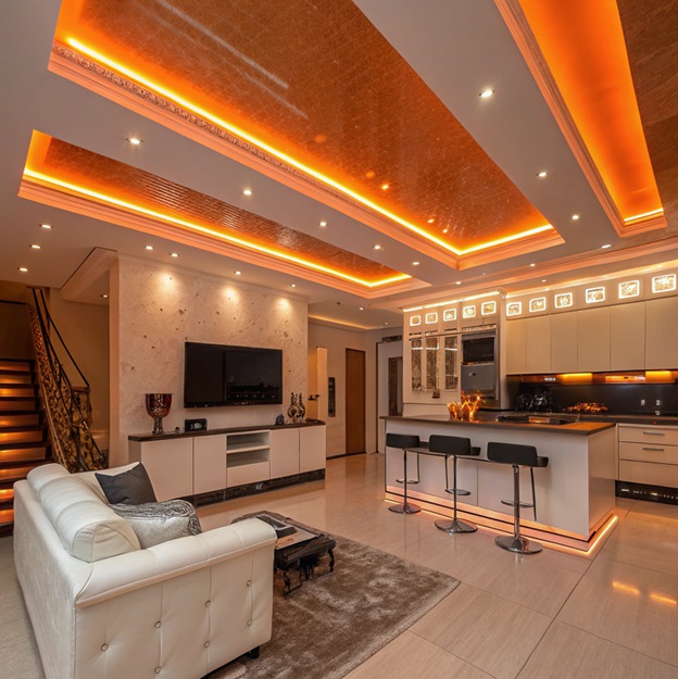 Тренды в дизайне интерьера: роль светодиодного декора