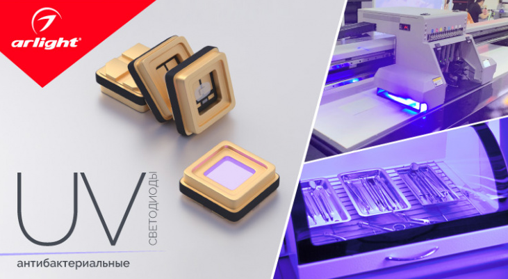Антибактериальные светодиоды